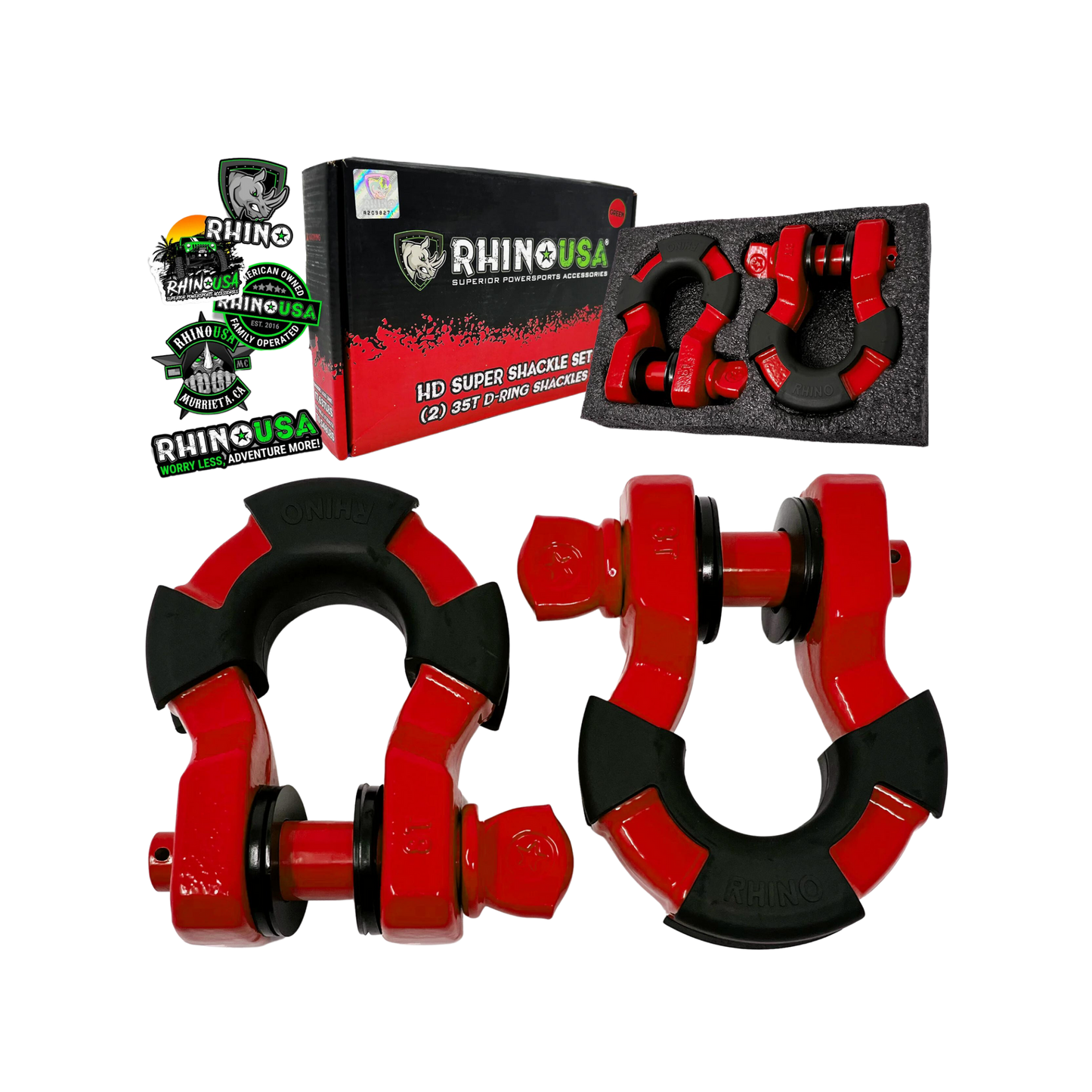 Kit 2x Grilletes de Remolque de 8 Toneladas